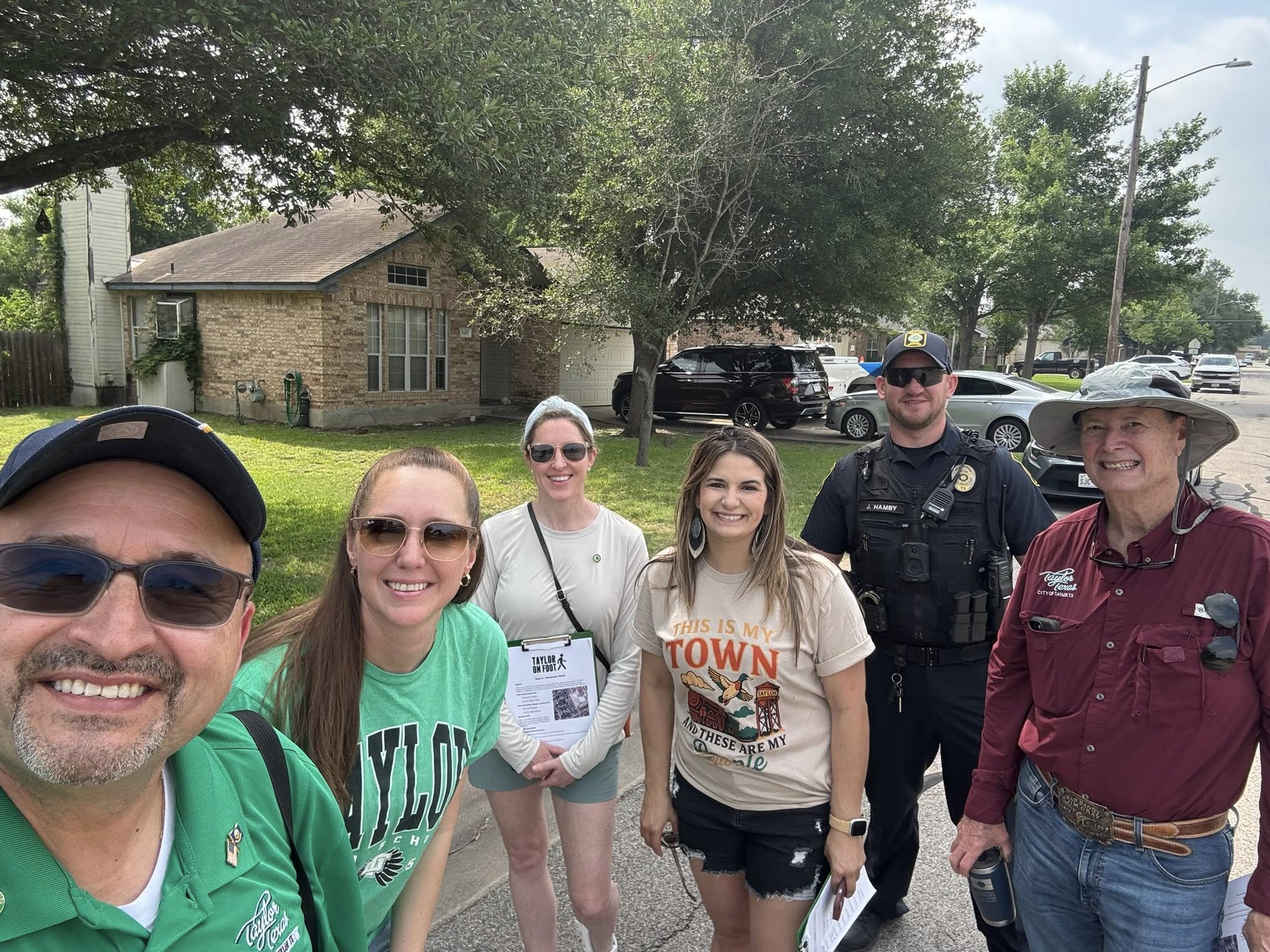 Taylor on Foot District 3 2025 Group Photo 1