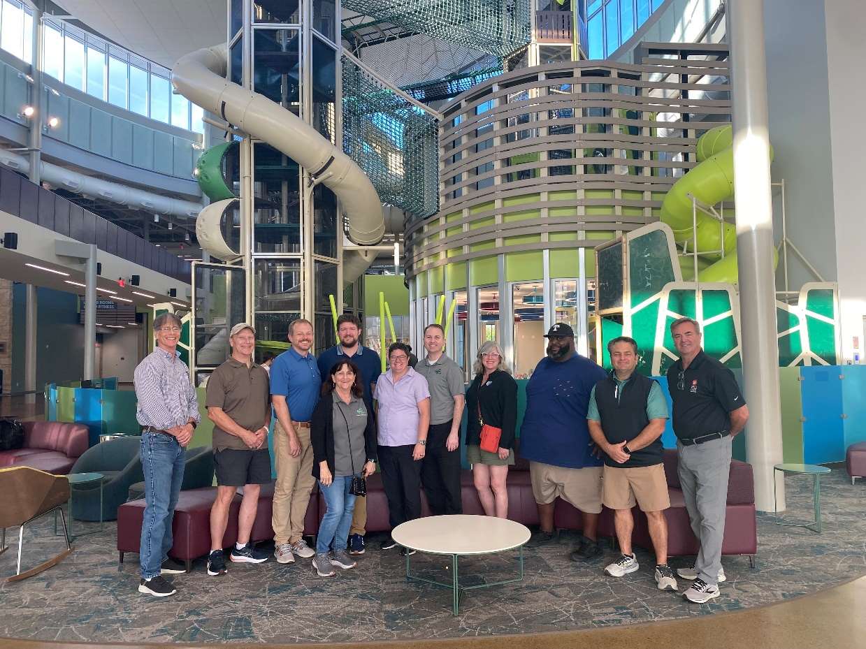 Recreation Center Tour Group Photo