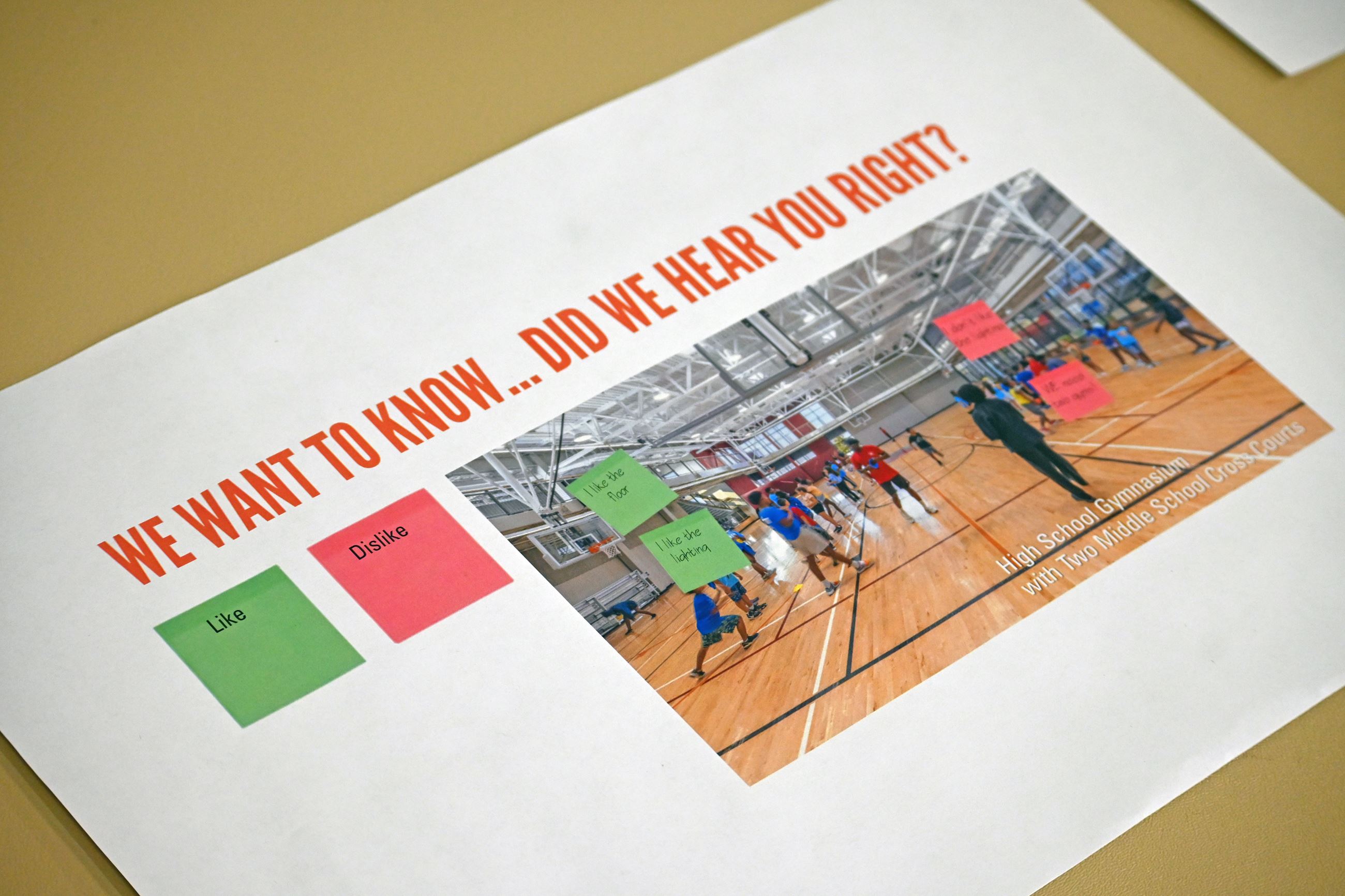 Rec Center Meeting 2 - Feedback