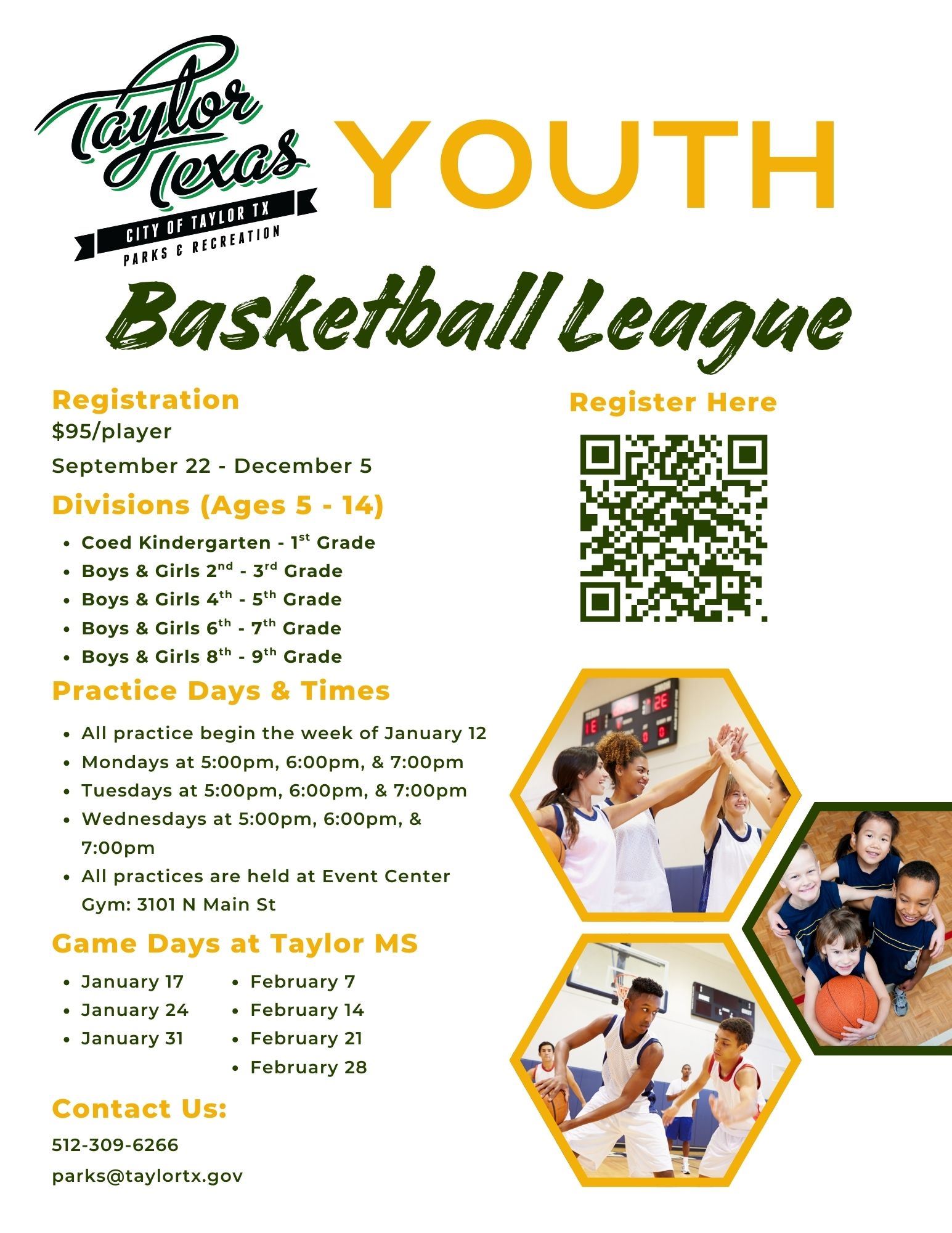 Taylor Youth Basketball League