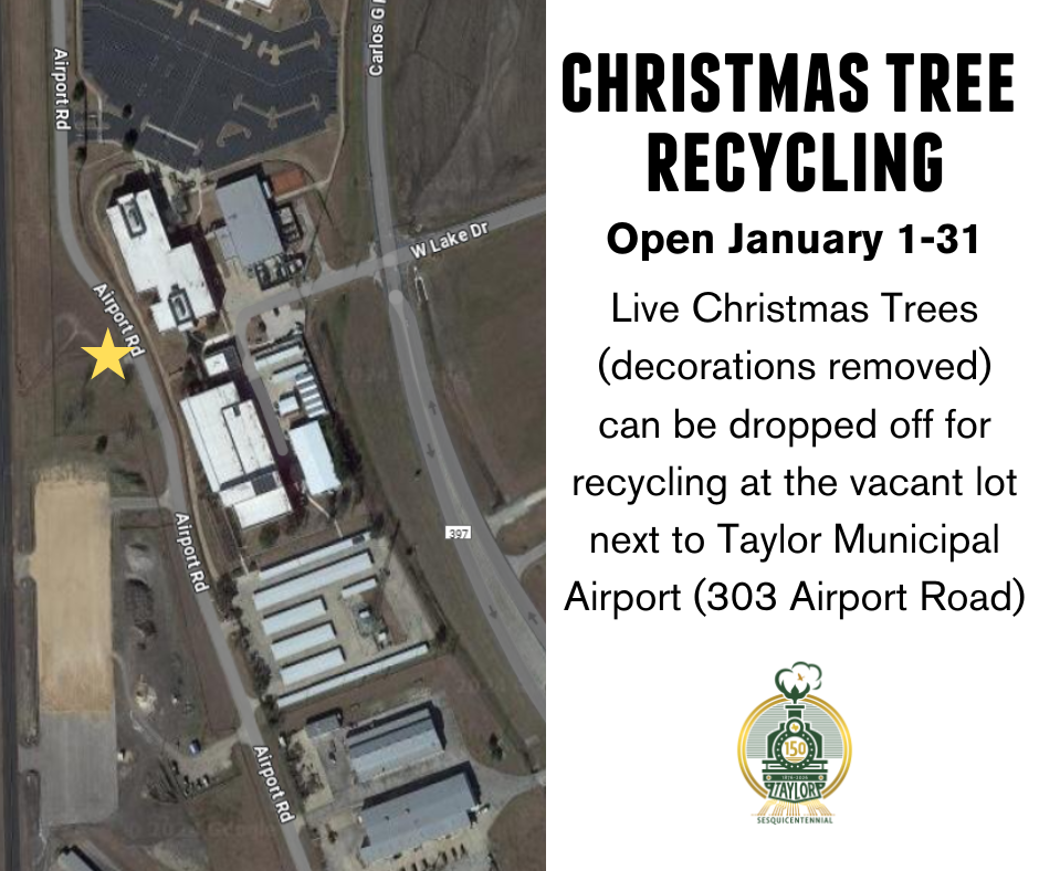Christmas Tree Recycling Map